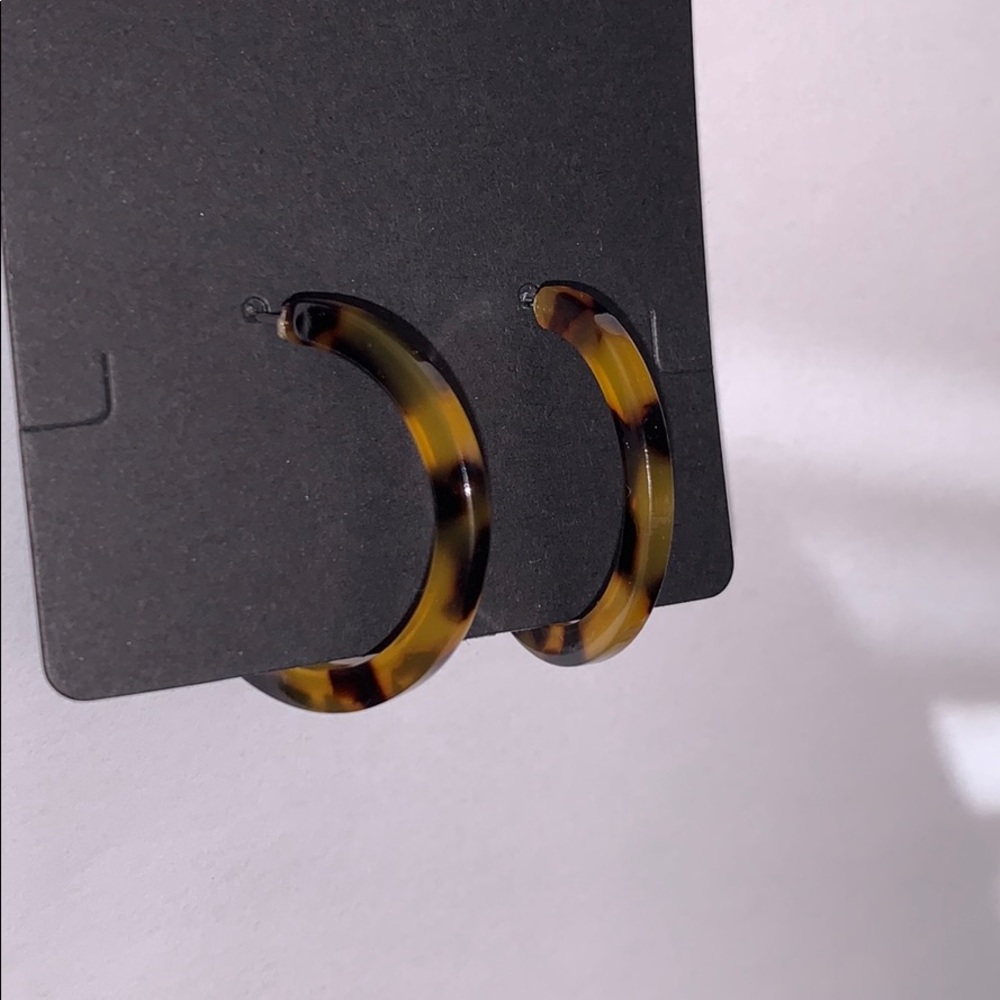 Printed earrings